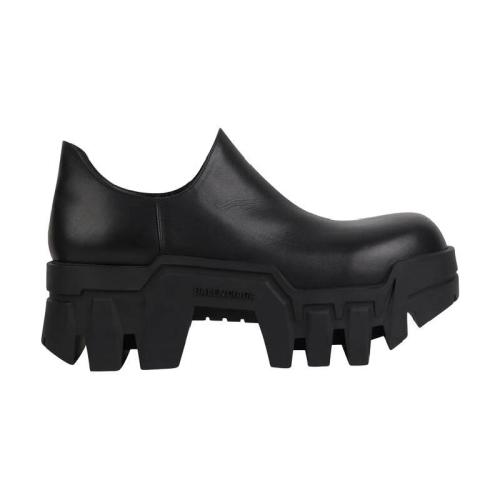 BALENCIAGA巴黎世家 22年春夏 女士 商务休闲鞋 Women's Bulldozer Mini Boot in Black 671553