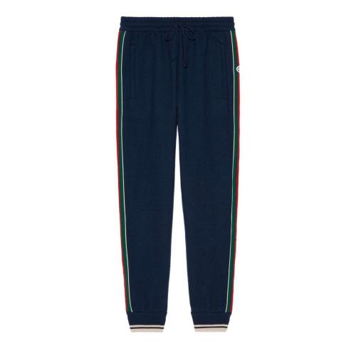  GUCCI古驰 22年秋冬 男士 羊绒慢跑长裤 645272 XJC58 4215 预定商品2-6周发货