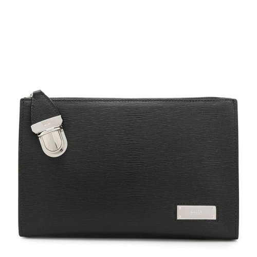  BALLY/巴利 男士黑色小牛皮手拿包 6222746 PLSX