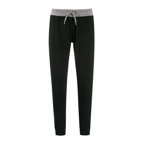  Emporio Armani/安普里奥阿玛尼 女士黑色棉质休闲运动裤 6GTP55 J31Z 1200 PLFSX