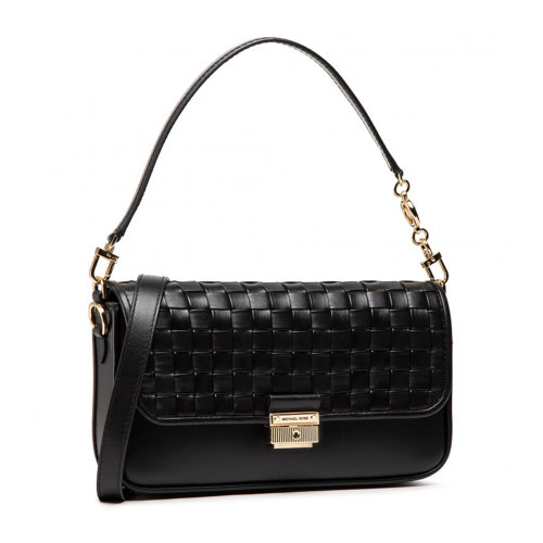 【高圆圆宋祖儿同款】Michael Kors/迈克.科尔斯 MK女包 Bradshaw系列 女士翻盖经典单肩包30S1G2BL1T