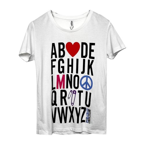 MOSCHINO/莫斯奇诺 女士白色短袖 4 T1923 5504