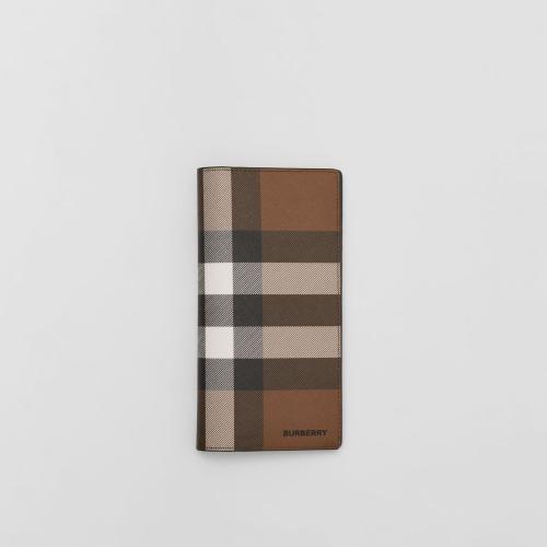  BURBERRY 22年秋冬 男士 格纹长款钱夹 80528031