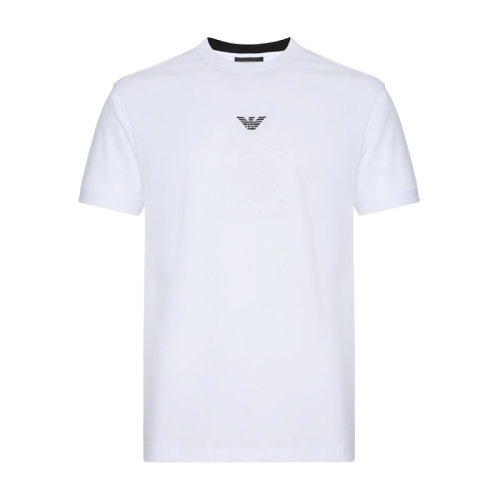 EmporioArmani/安普里奥阿玛尼棉质圆领男士短袖T恤3G1TL91JTUZ