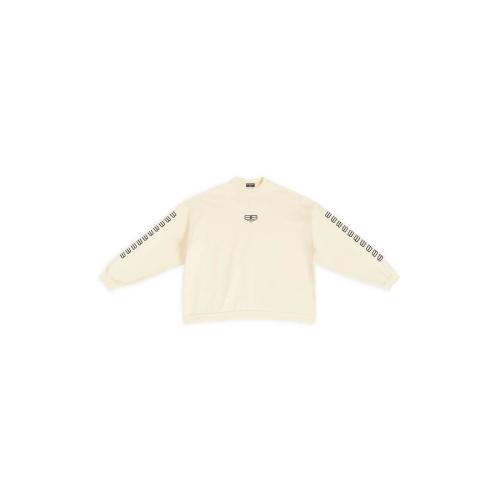  BALENCIAGA巴黎世家 22年秋冬 男士 卫衣 BB PARIS ICON SWEATSHIRT OVERSIZED 699212TMVG6906