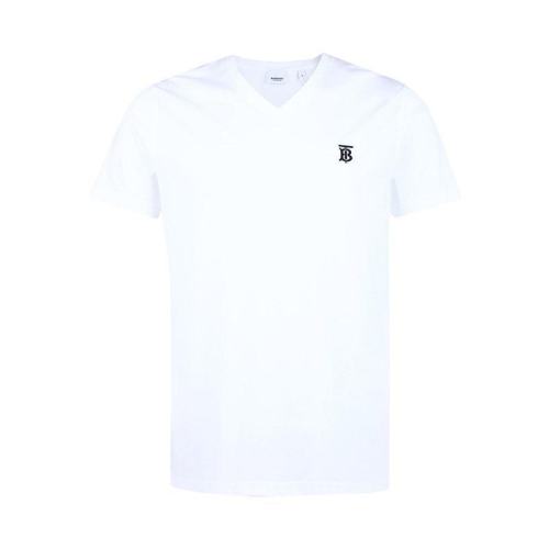  BURBERRY/博柏利 专属标识图案V领棉质T恤衫 80172581
