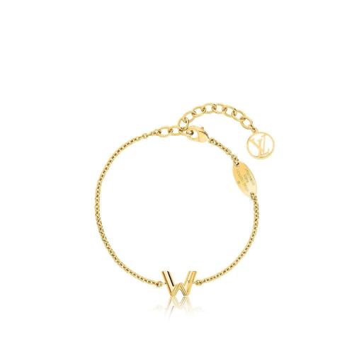  LV路易威登 22年秋冬 女士 手链 LV %26 Me 字母W手链 M67180 预定商品2-8周发货