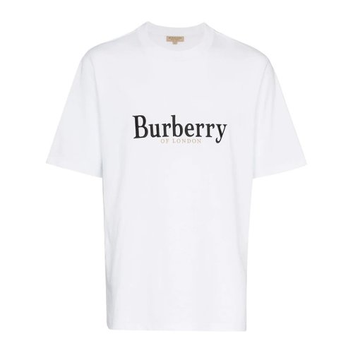  BURBERRY/博柏利 男士白色棉质短袖T恤 8007830 PLFSX
