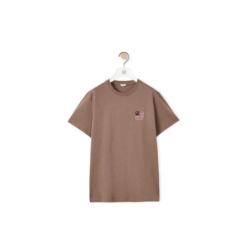  LOEWE罗意威 22年秋冬 男士 短袖T恤 Anagram T-shirt in cotton H526Y22J26-1470