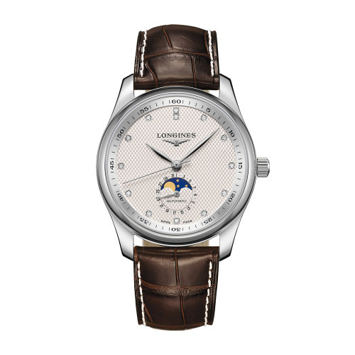 LONGINES/浪琴 名匠系列 钻石时标 自动机械 男士腕表 L2.909.4.77.3