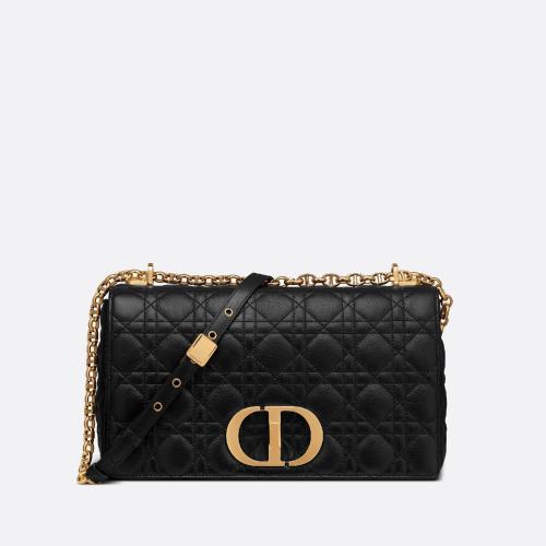  DIOR迪奥 22年秋冬 女士 单肩包 大号 Dior Caro 手袋 M9243UWHC_M900 预定商品1-3周发货