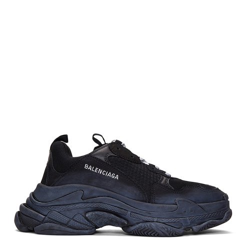 【微瑕】Balenciaga/巴黎世家 21年春夏 百搭 男性 黑色 休闲运动鞋 534162 W09OM 1000