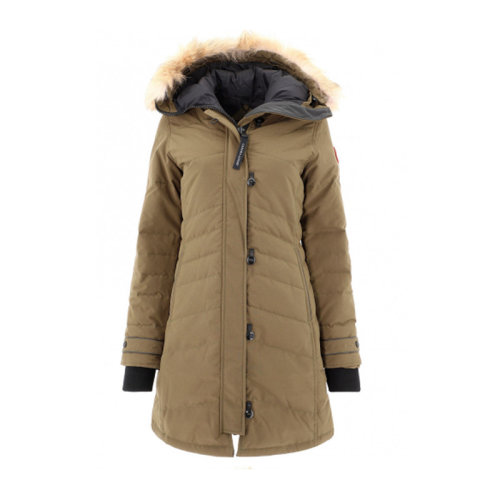 CANADA GOOSE/加拿大鹅  女装   时尚百搭 女士灰色连帽毛领秋冬羽绒服 CG 2090LB 31811