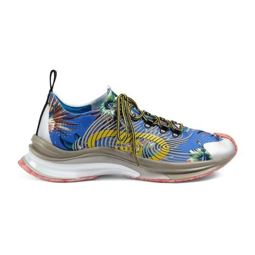  GUCCI古驰 22年秋冬 男士 Gucci Run男士花卉运动鞋 698561 UZI10 8470