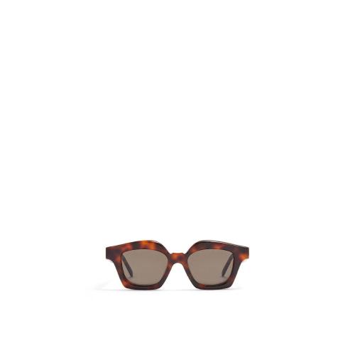  LOEWE罗意威 22年秋冬 女士 太阳眼镜 Small browline sunglasses in acetate G832270X07-4036