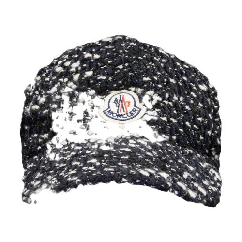  MONCLER蒙可蒙克莱 22年秋冬 女士 帽子 Tweed Baseball Cap H20933B00010596COF90