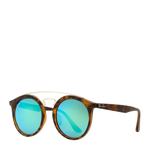 Ray-Ban/雷朋 个性 文艺 复古 圆形 蝶形 全框 男女款 太阳镜 彩色 反光 镜片 墨镜 眼镜 RB4256F RB4346 4257F RB4266 49~55mm RayBan 雷朋