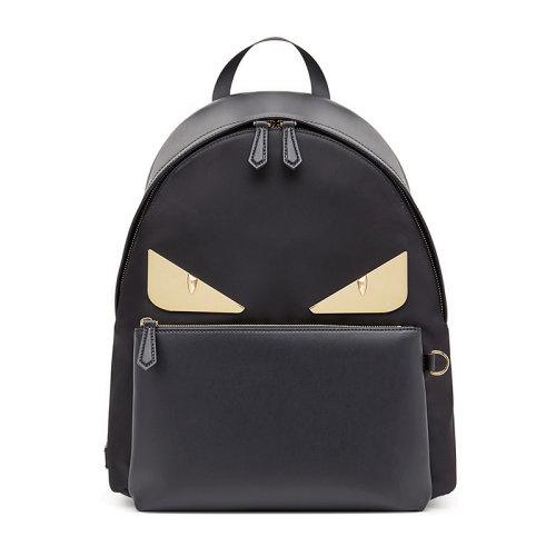 FENDI/芬迪2020早春新款 男士黑色尼龙 双肩包 7VZ042A2FTF0KUR