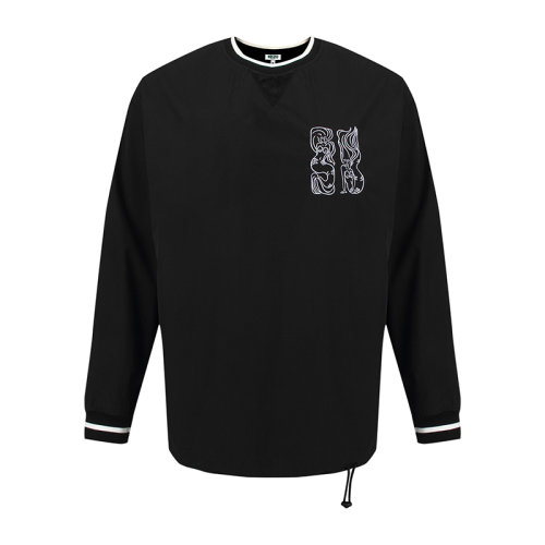 KENZO/高田贤三  凯卓男装 男士黑色棉质时尚圆领秋冬卫衣 FA55SW6011NC.99