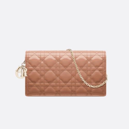  DIOR迪奥 22年秋冬 女士 手拿包 Lady Dior 手拿包 S0204OVRB_M49P 预定商品1-3周发货