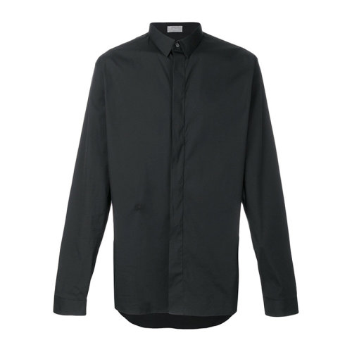 Dior 迪奥  男装 服装 黑色棉质商务休闲 男士长袖衬衫 863C569B1223