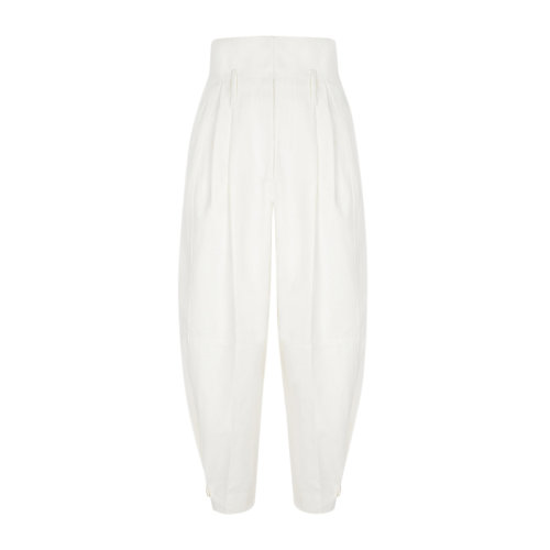 Givenchy/纪梵希 女装 服装 白色棉质长裤 女士休闲裤