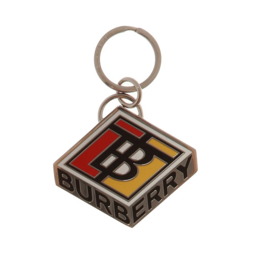 BURBERRY/博柏利 男女同款中性拼色金属钥匙扣 8024252