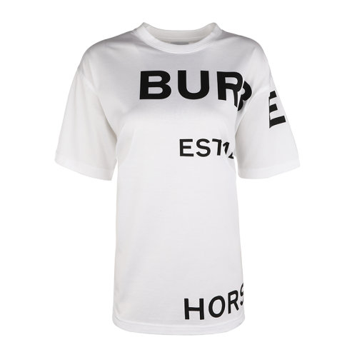 BURBERRY/博柏利Horseferry 印花棉质女士短袖T恤8017103