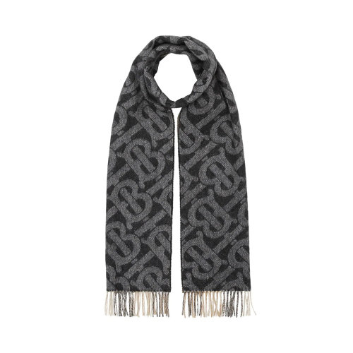 BURBERRY/博柏利 男女同款中性拼色羊绒复古格子图案双面围脖围巾 805746 多色可选