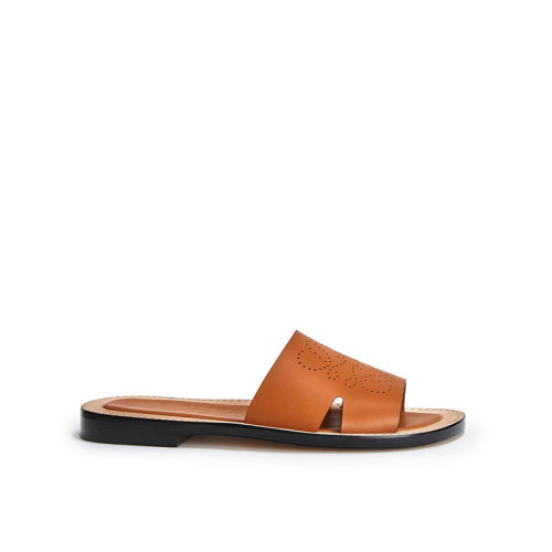 LOEWE/罗意威 男士焦糖色凉拖 453.10.849 3649