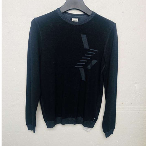 ARMANI COLLEZIONI/阿玛尼卡尔兹 深灰色男士长袖毛衣