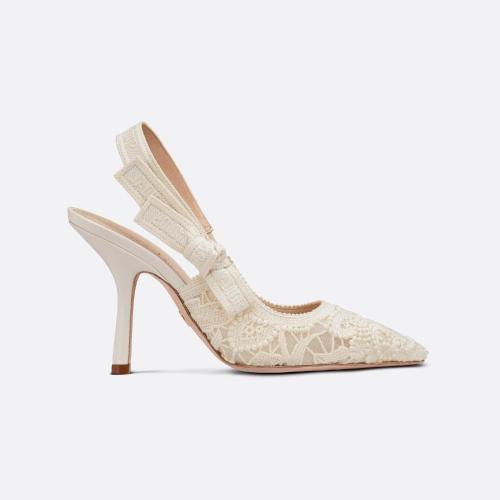  DIOR迪奥 22年秋冬 女士 高跟鞋 Escarpin slingback JAdior KCP945MCM_S03W