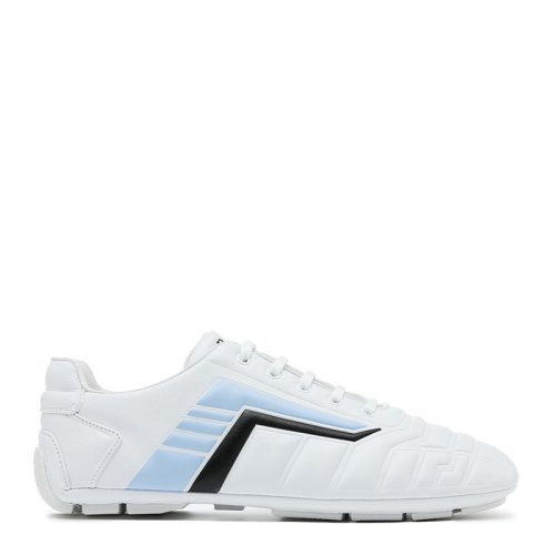 PRADA/普拉达logo徽标系带牛皮革男士休闲运动鞋2EG325A21