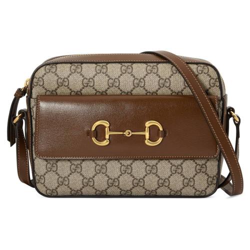  GUCCI古驰 22年秋冬 女士 Gucci 马衔扣1955系列小号肩背包 645454 92TCG 8563