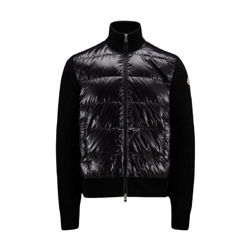  MONCLER蒙可蒙克莱 22年秋冬 男士 针织衫 Graphic Padded Wool Cardigan H20919B00008M113199