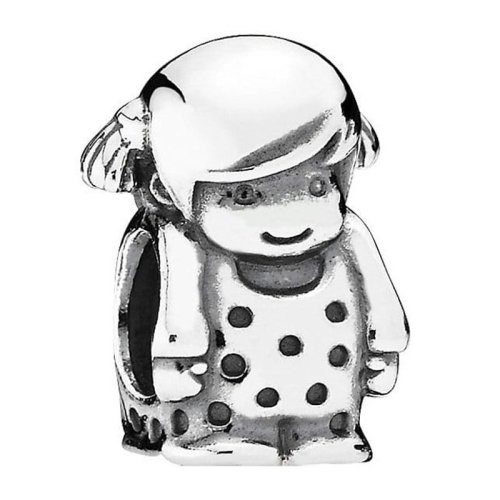 PANDORA/潘多拉 女士925银可爱女孩银色手链串珠 791531