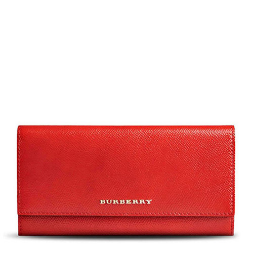 BURBERRY/博柏利 牛皮革长款折叠钱包 39304721