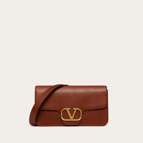  VALENTINO华伦天奴 22年秋冬 男士 单肩包 SAC MESSENGER LOCò EN VACHETTE XY0B0B55GDA0MU