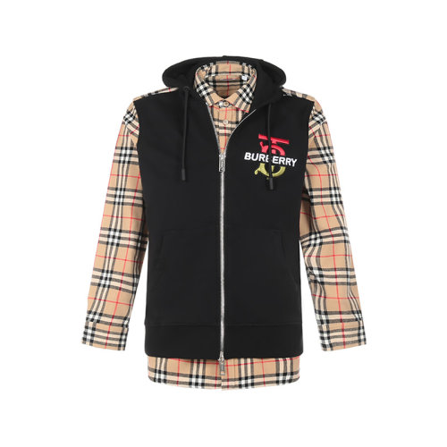 BURBERRY/博柏利 2021款 男士长袖衬衫 男款羊毛/棉质连帽衬衫外套 80340091