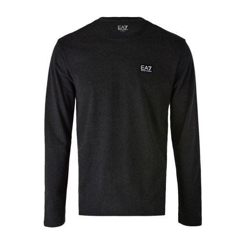  Emporio Armani/安普里奥阿玛尼 男士深灰色棉质长袖T恤 6GPT40 J2AZ 3909 PLFSX