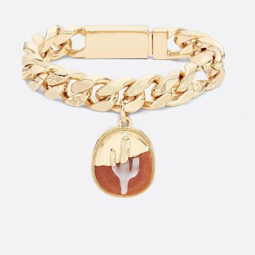  DIOR迪奥 22年秋冬 男士 手镯 Bracelet a maillons CACTUS JACK DIOR B1551HOMGM_D372