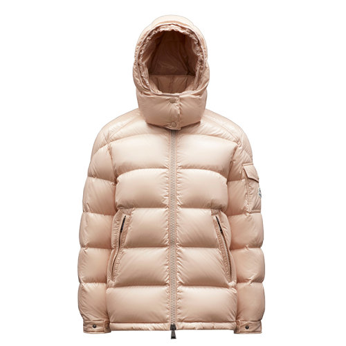 Moncler/蒙克莱 21年秋冬新款 MAIRE系列 女士粉色漆面尼龙羽绒服H20931A0014268950457
