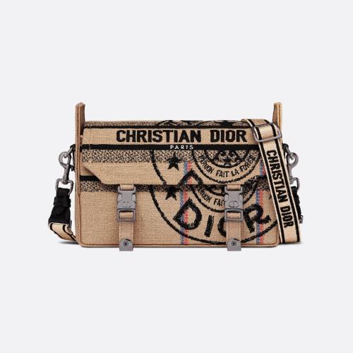  DIOR迪奥 22年秋冬 女士 单肩包 小号 Diorcamp 手袋 M1241BRUW_M918