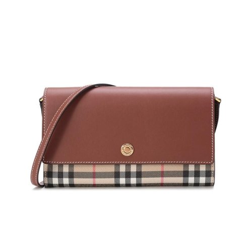  BURBERRY/博柏利 女士米色牛皮革斜挎包 8049248 PLSX