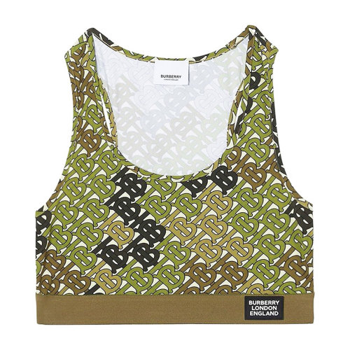 BURBERRY/博柏利 TB标识T恤 运动内衣 女士外套 巴宝莉 女装 女士短袖T恤 博柏利t恤