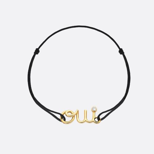  DIOR迪奥 22年秋冬 女士 手链 Oui 手链 JOUI95019_0000 预定商品1-3周发货