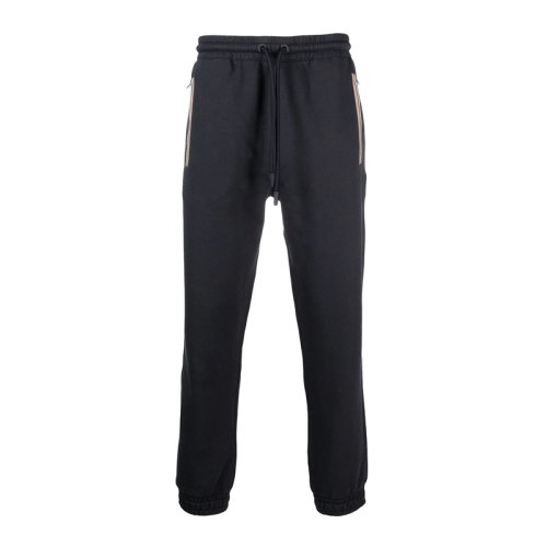 BURBERRY/博柏利 男士 服装  海军蓝色运动裤 男士休闲裤