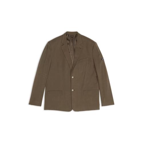 BALENCIAGA巴黎世家 22年秋冬 女士 西服外套 washed jacket 674430TMO152840