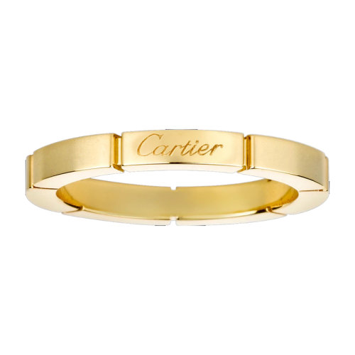 CARTIER/卡地亚 MaillonPanthère 18K金结婚戒指B4079900