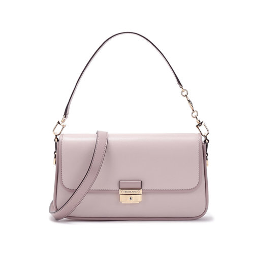 【高圆圆宋祖儿同款】Michael Kors/迈克·科尔斯 MK女包小号BRADSHAW系列皮革单肩斜挎包 30S1G2BL1I